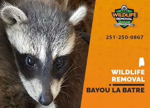 Bayou La Batre Wildlife Removal professional removing pest animal