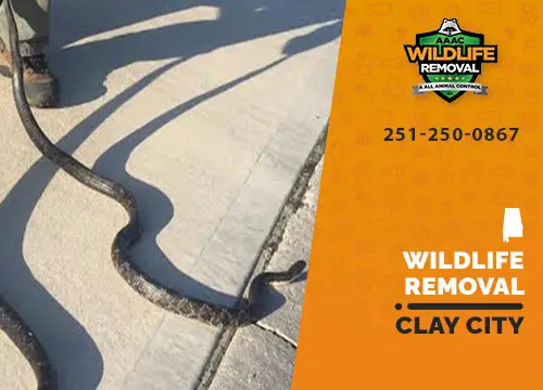 Clay City Wildlife Removal professional removing pest animal