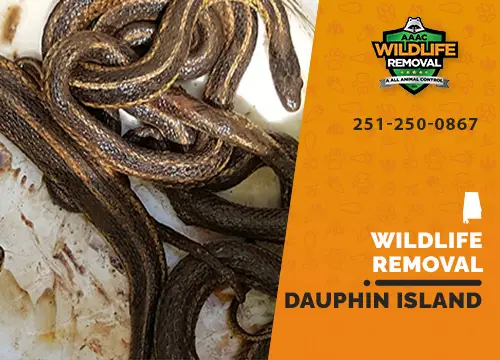 Dauphin Island Wildlife Removal professional removing pest animal