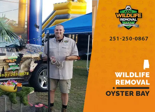 Oyster Bay Wildlife Removal professional removing pest animal